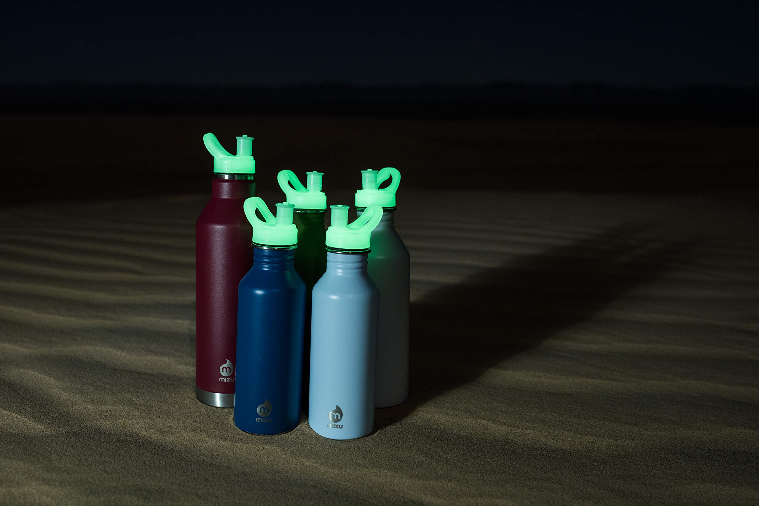 Mizu - Signature Sports Cap | Multiple Colors | Fits M5, M8 And V8 Water Bottles | Bpa Free, Green